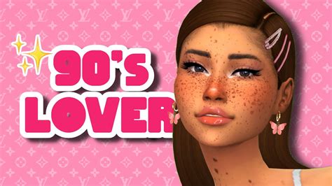 90s Lover 🦋 The Sims 4 Create A Sim Youtube