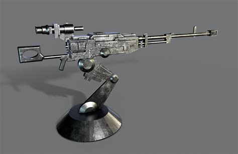 Artstation Machine Gun Turret