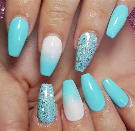 TURQUOISE NAIL DESIGNS Google Search Nails Yellow Blue And White