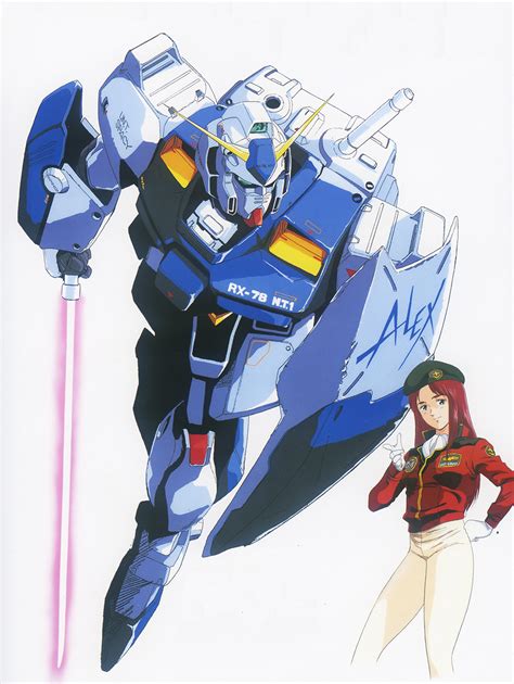 Christina Mackenzie Gundam Alex Gundam Gundam 0080 Highres