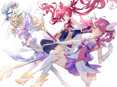 Jinx Lulu Lux Poppy Janna And 5 More League Of Legends Drawn By