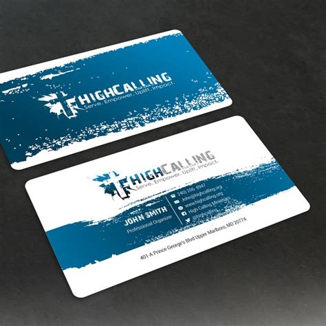 Get church personalized business cards or make your own from scratch! Design a modern business card design for a Church called ...