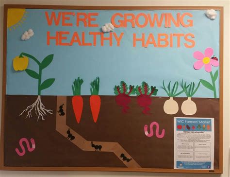 Farmers Market Bulletin Board In Wic Clinic Rooms Clermont County
