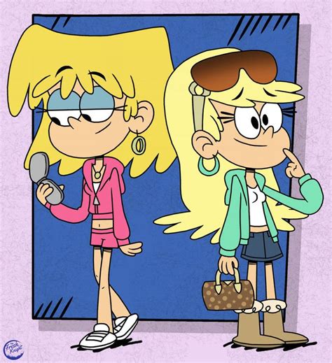 Lori And Leni 2000s Au By Thefreshknight Loud House Characters Loud