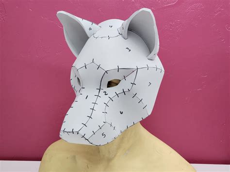 Wolf Mask Eva Foam Pattern By Kazplay On Deviantart