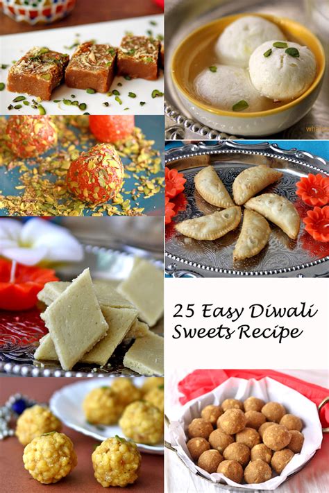 25 Easy Diwali Sweets Recipes Indian Sweets Whats Cooking Mom