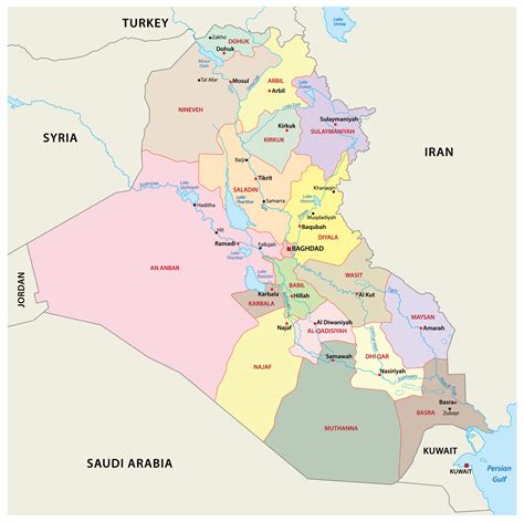 Iraq Maps And Facts World Atlas