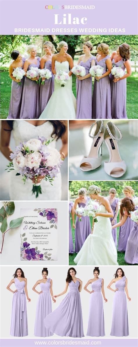 Lilac Bridesmaid Dresses Lavender Bridesmaid Dresses Lilac