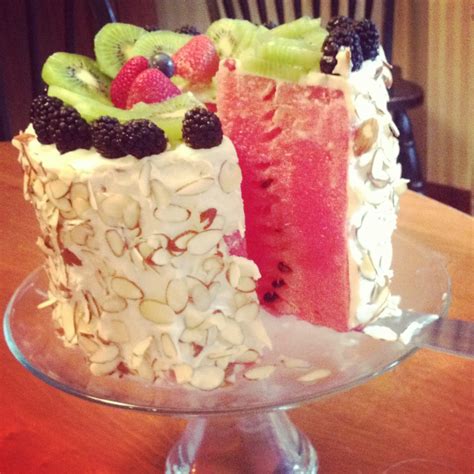The Wholefull You Simple Watermelon Cake Recipe
