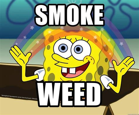 Spongebob Smoking Weed Wallpapers Wallpapershigh