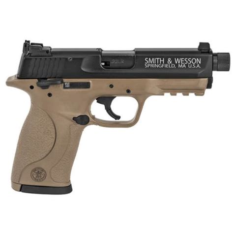 Smith And Wesson Mandp 22 Compact Fde 22lr 10242 On Sale Sandw
