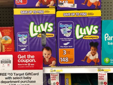 Five New 11 Pampers And Luvs Diapers Coupons Target Deal Idea