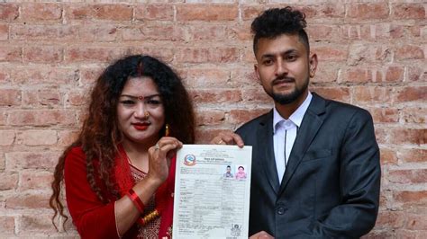 We Have Challenges In The Absence Of Law Nepal S First Official Same Sex Marriage