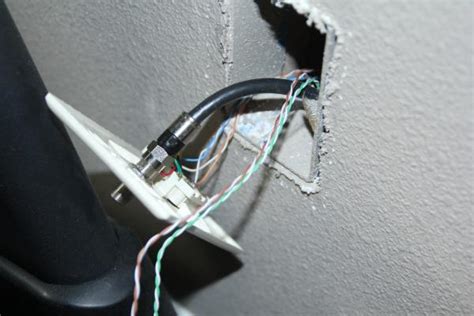 Most phone jacks are held together with either one or two screws. Ethernet and phone installation over preexisting cat5 wiring - DoItYourself.com Community Forums