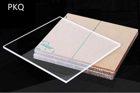 2mm Thickness Clear Acrylic Perspex Sheet Cut Plastic Transparent Board