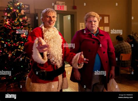 L R Billy Bob Thornton Stars As Willie Soke And Brett Kelly As Thurman Merman In Bad Santa