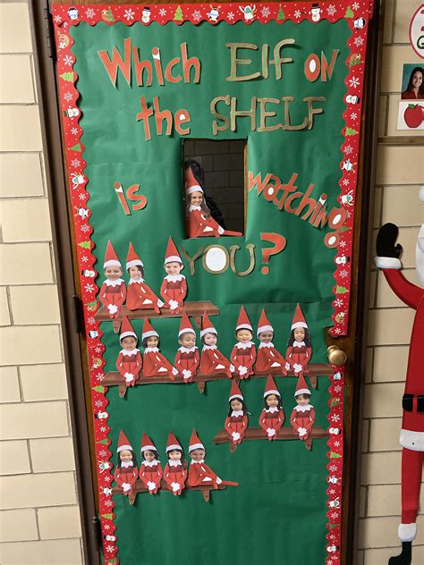 Which Elf On The Shelf Is Watching You Each Students Face And Teacher