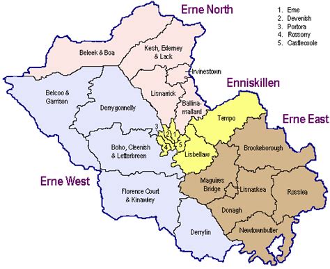 Map Fermanagh Genealogy