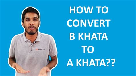 How To Convert B Khata To A Khata Bricks Videos Youtube