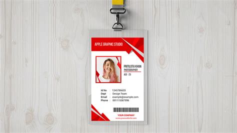 There are 151 creative id card for sale on etsy, and they cost $23.74 on average. Creative ID Card Design - Photoshop CC Tutorial - Apple ...