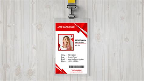 Understanding the elements of a standard business card will ensure your design is set up to the template comes in a downloadable pdf, compatible with most design software including adobe illustrator, photoshop, and indesign. Creative ID Card Design - Photoshop CC Tutorial