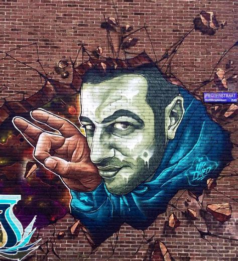 Street Art In Amsterdam By Street Artist Mrdheo Urban Art Graffiti