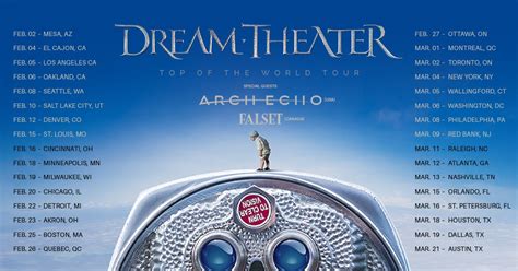 Dream Theater Announces Rescheduled Dates For North American Leg Of