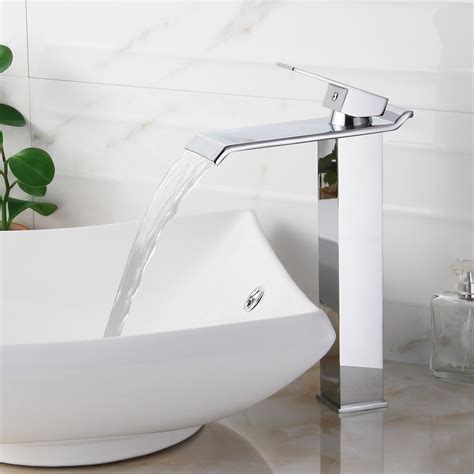 Renovator's supply manufactures quality bathroom sinks, bathroom toilets, space saving corner sinks, pedestal sinks, bathroom child toilets, brass faucets, chrome faucets, waterfall faucets, specialty faucets. Elite Single Handle Bathroom Waterfall Faucet & Reviews ...
