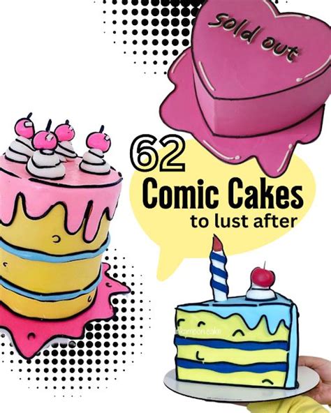 60 Cartoon 2d Comic Cakes To Lust After 2023 Trend Alert Cartoon