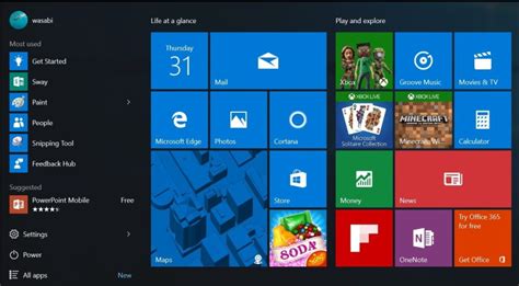 Start Menu Refinements Ui Coming To Windows 10 • Pureinfotech