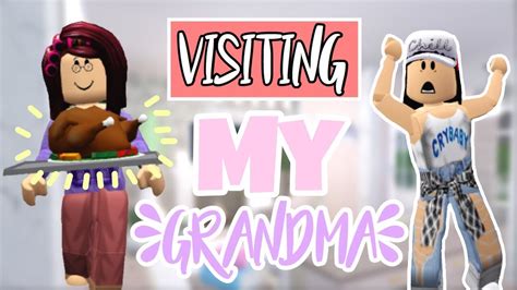 Visiting My Grandma In Bloxburg Reginaplays Youtube