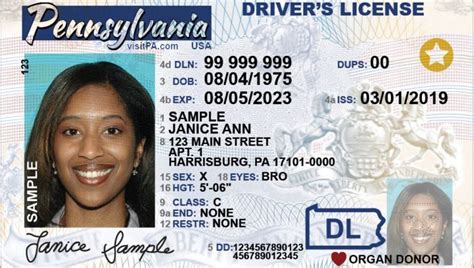 Pennsylvania Introduces Gender Neutral Driver License Id Card Option
