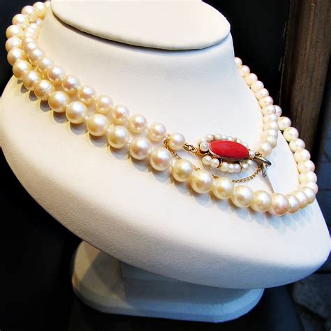 Antique Pearl Necklace Jewelry Jozef Gjoni