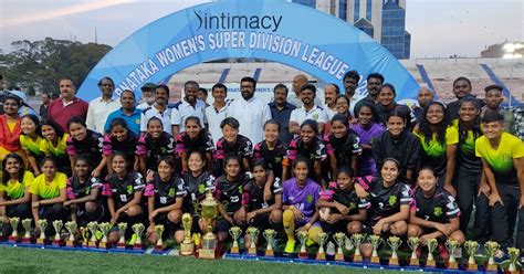 Football In Bangalore Kickstart Lift Karnataka Womens League For Second Time