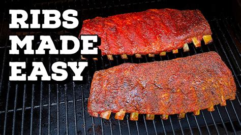 Best Smoked Ribs Recipe Smoked Ribs Made Easy On A Pellet Grill Bbq
