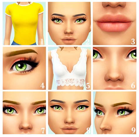 Sims 4 3d Eyelashes Tumblr