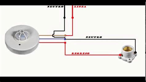 COMO CONECTAR SENSOR DE MOVIMIENTO - YouTube