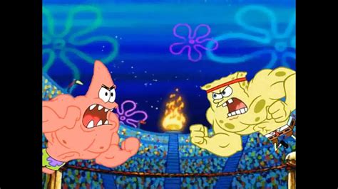 Spongebob Vs Patrick Fight