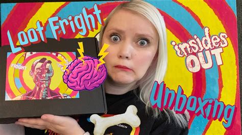 Unboxing Loot Fright Insides Out Horror Fandom Subscription Box