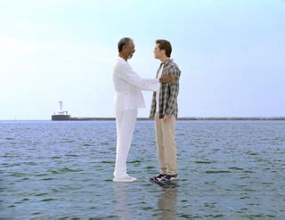 And then one day he meets the god and god accepts his plea. Bruce Almighty - Movie Review - The Austin Chronicle