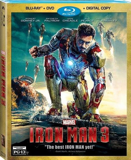Iron Man 3 Im3 On Dvdblu Ray Comes With Bonus And Extras