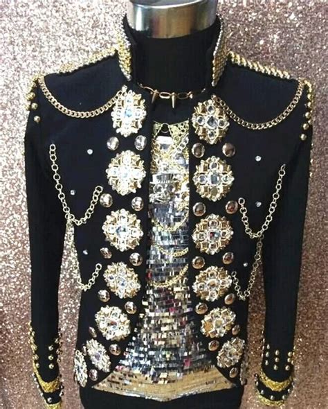 Plus Size Customised Men S Jacket Stones Crystals Sequins Mirrors Costume Male Singer Outfit