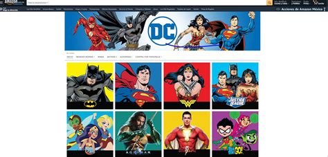 Los Superhéroes De Dc Comics ¡ya Disponibles En Amazon México