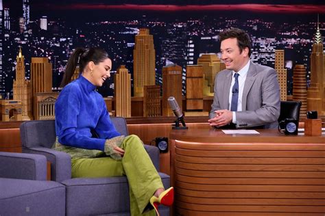 Kendall Jenner Visits The Tonight Show Starring Jimmy Fallon In New
