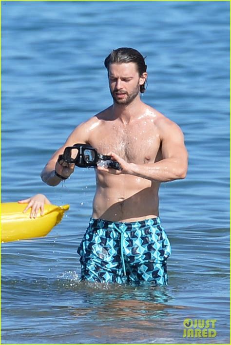 patrick schwarzenegger shows off his buff body at the beach in hawaii photo 4517522 patrick