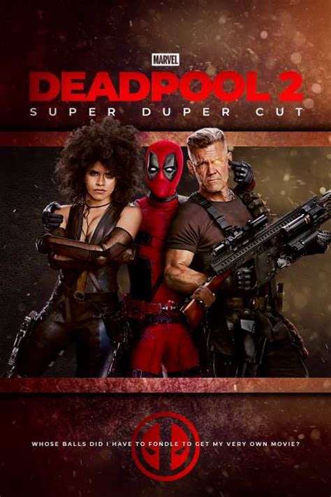 Deadpool 2 2018 Diiivoy The Poster Database Tpdb