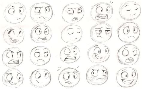 Facial Expressions Drawing Expressions Cartoon Drawings Character
