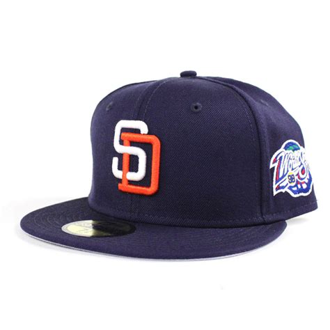 San Diego Padres 1998 World Series 59fifty New Era Fitted Hats Navy G
