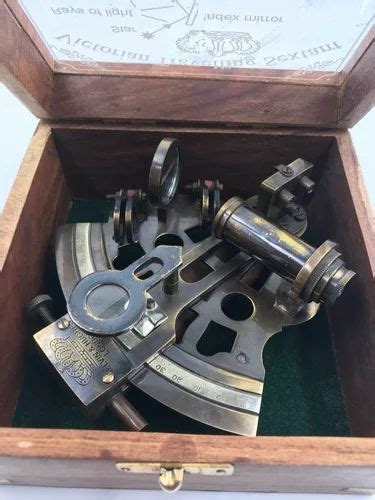 black antique brass nautical sextant size 4 inch at rs 1300 piece in roorkee