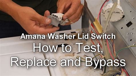 Amana Maytag Washer Not Spinning How To Test Replace And Bypass